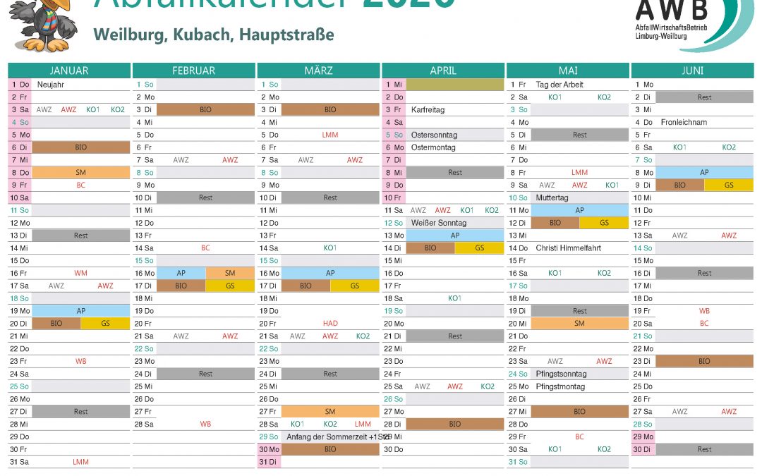 📅 Abfallkalender 2026 verfügbar – Nie wieder einen Termin verpassen!