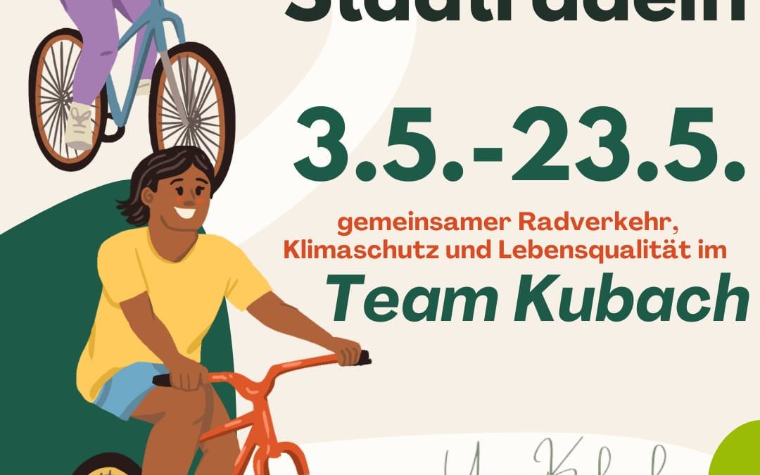Auf die Sättel, fertig, los! Team Kubach startet beim Weilburger Stadtradeln 🚴‍♂️ 2026