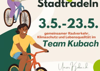 Auf die Sättel, fertig, los! Team Kubach startet beim Weilburger Stadtradeln 🚴‍♂️ 2026